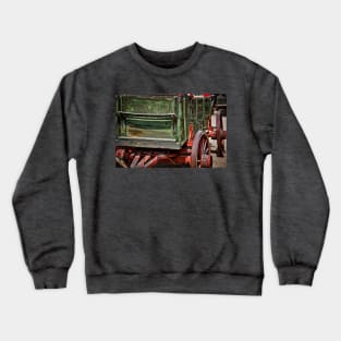 Old West Green Wagon Crewneck Sweatshirt